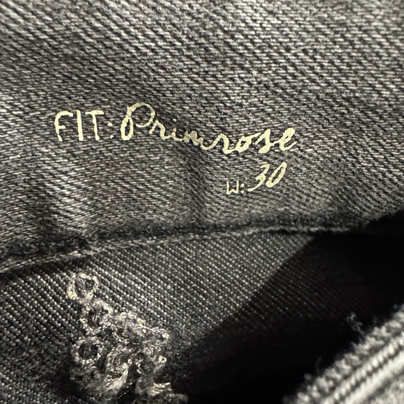 Sundance Primrose‎ Fit Diamond Sequins Gray Skinny Boyfriend Jeans Sz 30 Concert - Picture 5 of 11